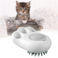 Durable Cat Paw Bath & Grooming Brush – Foaming, Reusable Comb