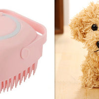 Silicone Dog Bath Brush – Gentle & Effective Grooming Tool
