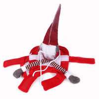 Pet Christmas Riding Costume – Festive Holiday Outfit for Pets
