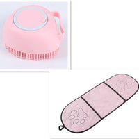 Silicone Dog Bath Brush – Gentle & Effective Grooming Tool