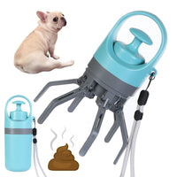 Portable Dog Pooper Scooper with Built-In Bag Dispenser