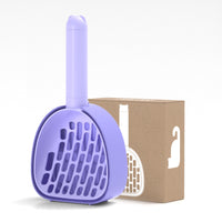 Durable Cat Litter Scoop with Base – Easy Clean Pet Toilet Tool