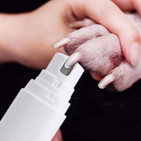 Electric Pet Nail Grinder with LED Light – Safe for Dogs & Cats