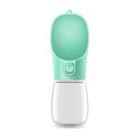 800ml Portable Dog Water Bottle with Foldable Bowl – Leakproof & Travel-Friendly