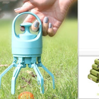 Portable Dog Pooper Scooper with Built-In Bag Dispenser