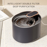 Automatic Cat Water Fountain – Quiet USB Rechargeable Pet Drinking Dispenser