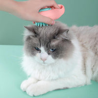 Durable Cat Paw Bath & Grooming Brush – Foaming, Reusable Comb