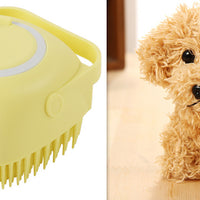 Silicone Dog Bath Brush – Gentle & Effective Grooming Tool