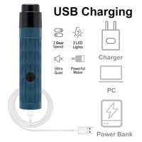 Electric Pet Nail Grinder with LED Light – Safe for Dogs & Cats