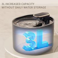 Automatic Cat Water Fountain – Quiet USB Rechargeable Pet Drinking Dispenser