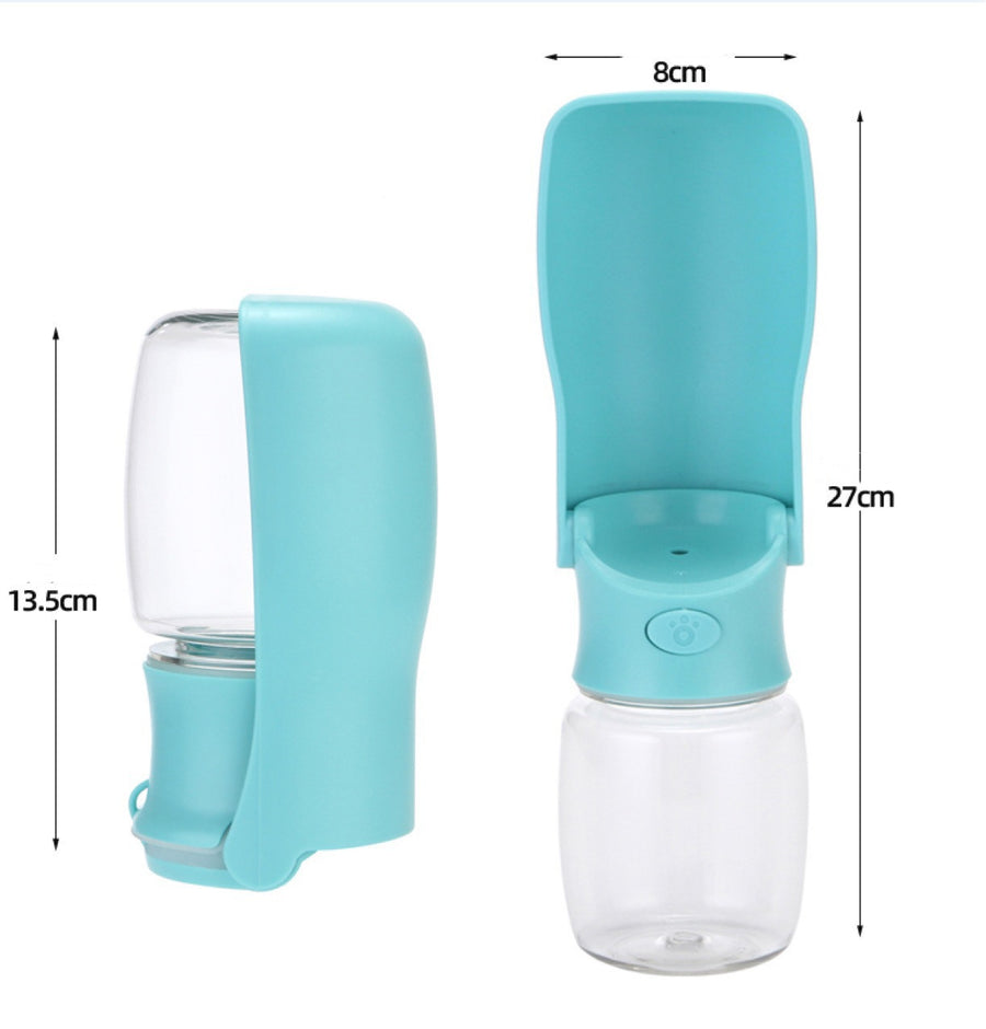 Portable Foldable Dog Water Bottle – Travel-Friendly Pet Dispenser