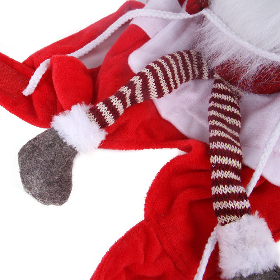 Pet Christmas Riding Costume – Festive Holiday Outfit for Pets