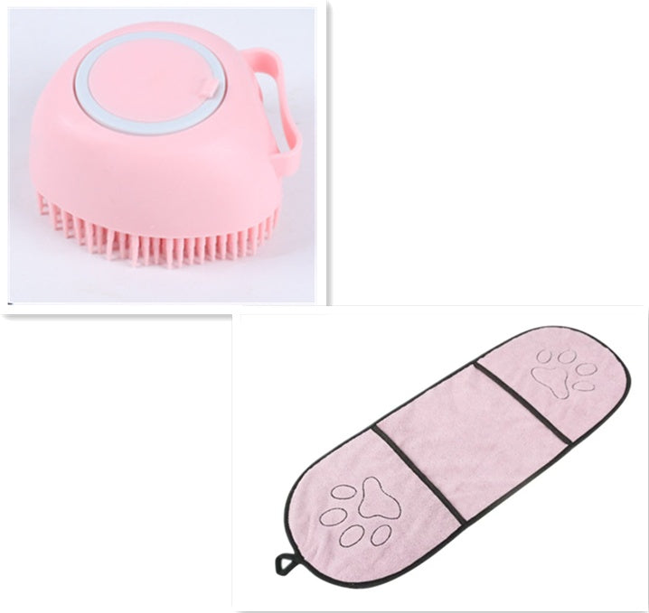 Silicone Dog Bath Brush – Gentle & Effective Grooming Tool