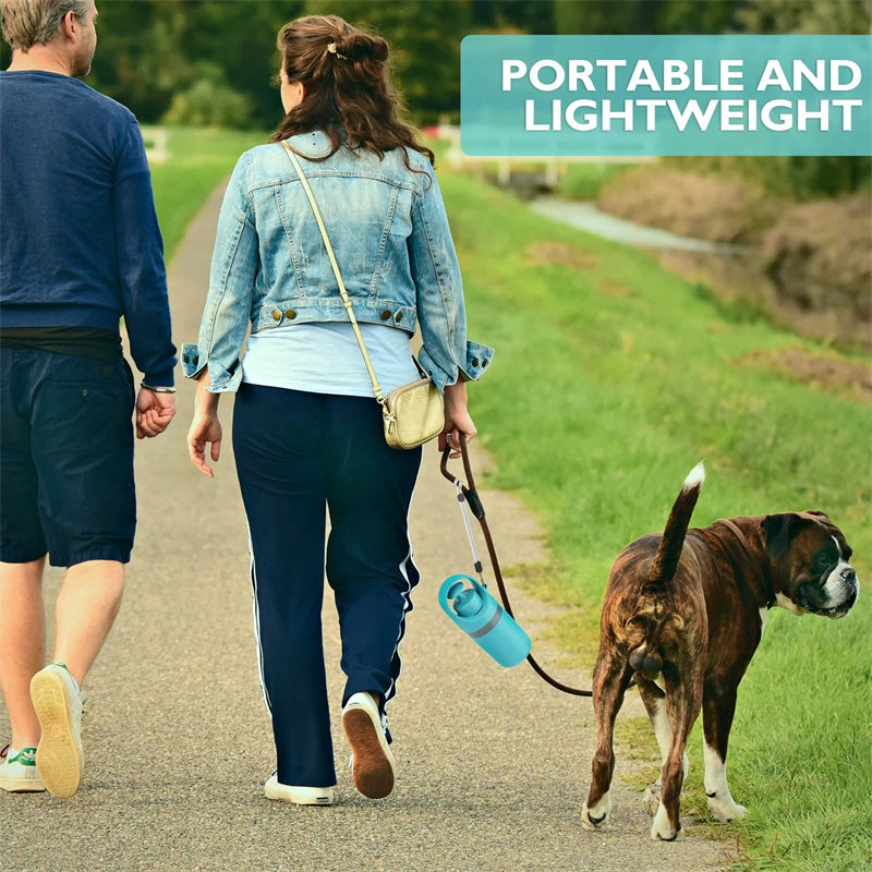 Portable Dog Pooper Scooper with Built-In Bag Dispenser