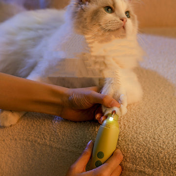 Electric Pet Nail Grinder – Safe & Gentle Nail Trimming for Cats & Dogs