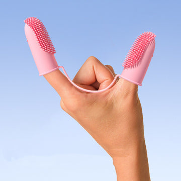 Tooth Cleaning Finger Brush – Easy Oral Care for Dogs & Cats