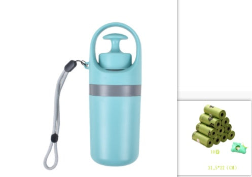 Portable Dog Pooper Scooper with Built-In Bag Dispenser