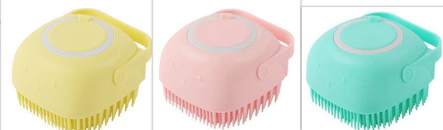 Silicone Dog Bath Brush – Gentle & Effective Grooming Tool