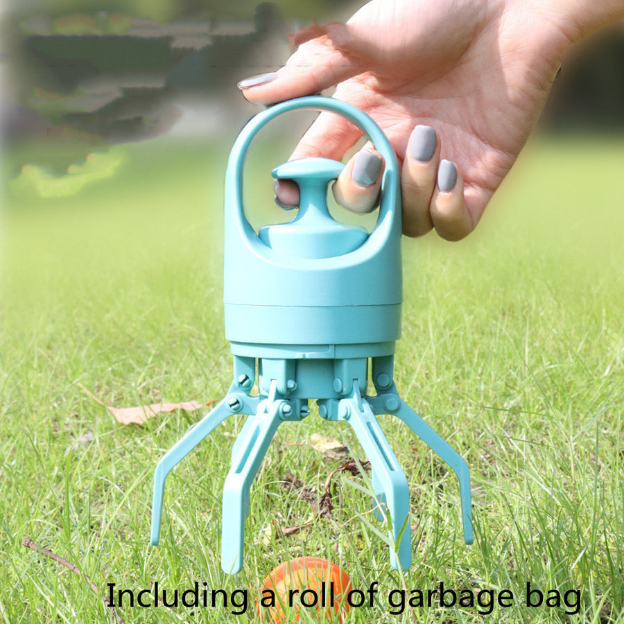 Portable Dog Pooper Scooper with Built-In Bag Dispenser