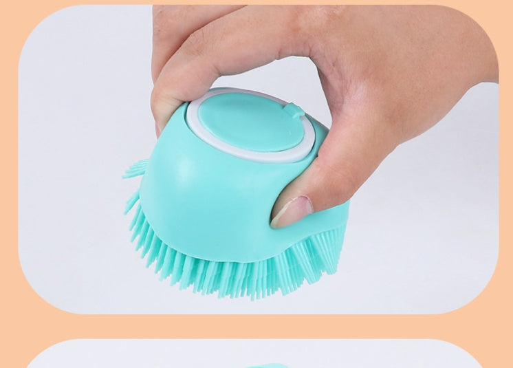 Silicone Dog Bath Brush – Gentle & Effective Grooming Tool