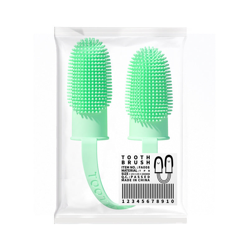Tooth Cleaning Finger Brush – Easy Oral Care for Dogs & Cats