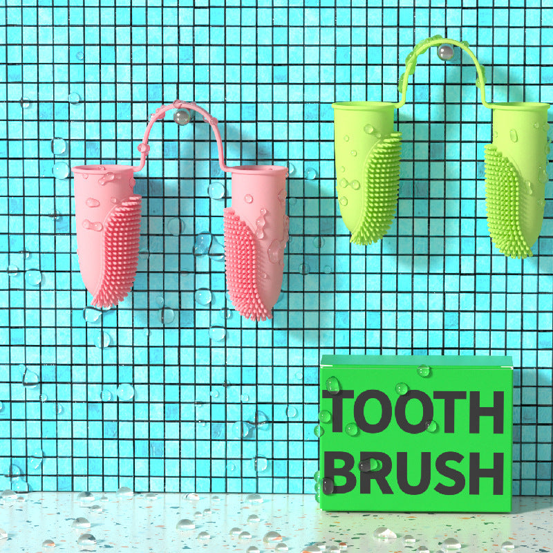 Tooth Cleaning Finger Brush – Easy Oral Care for Dogs & Cats