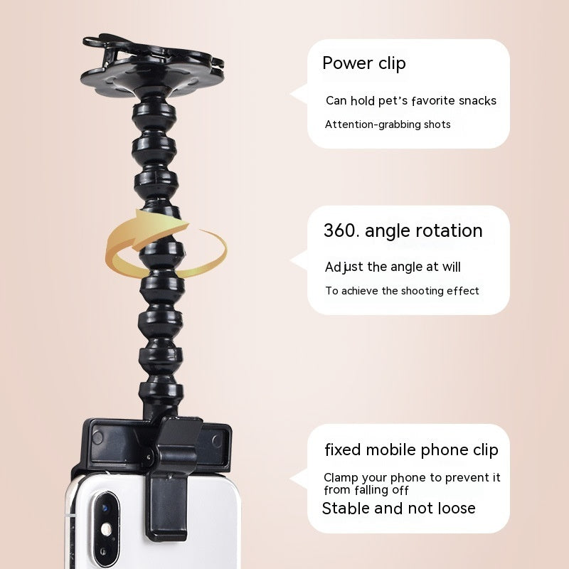 Pet Selfie Clip – Phone Camera Attachment for Dogs & Cats