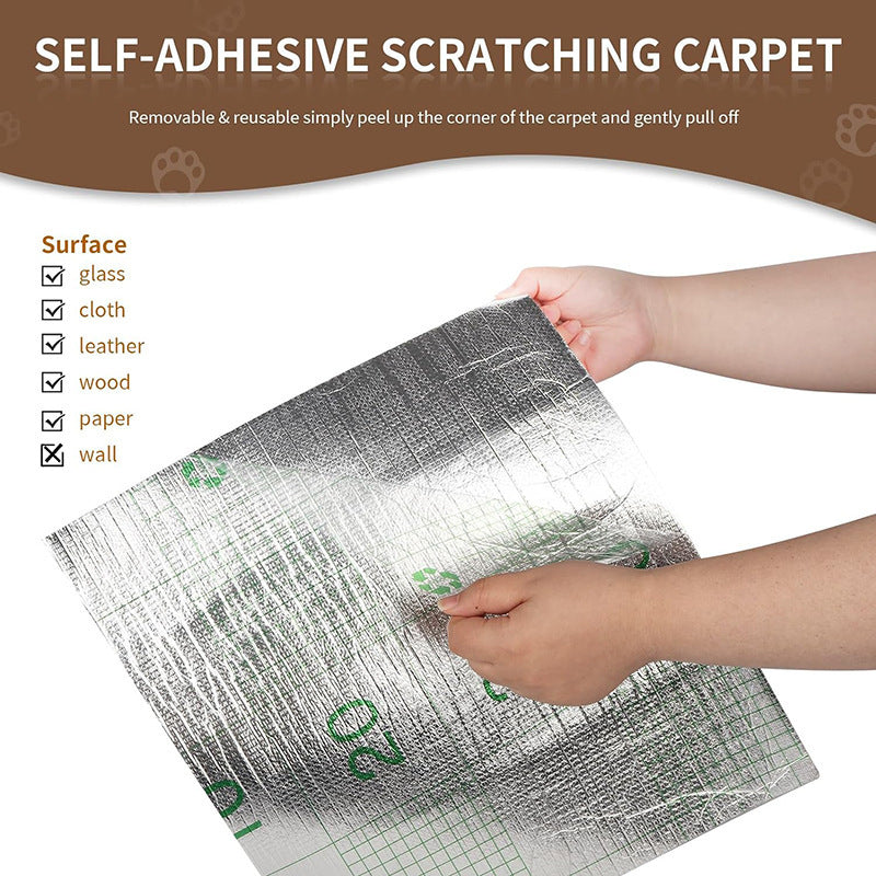 Self-Adhesive Cat Scratch Board – Sofa & Wall Protector